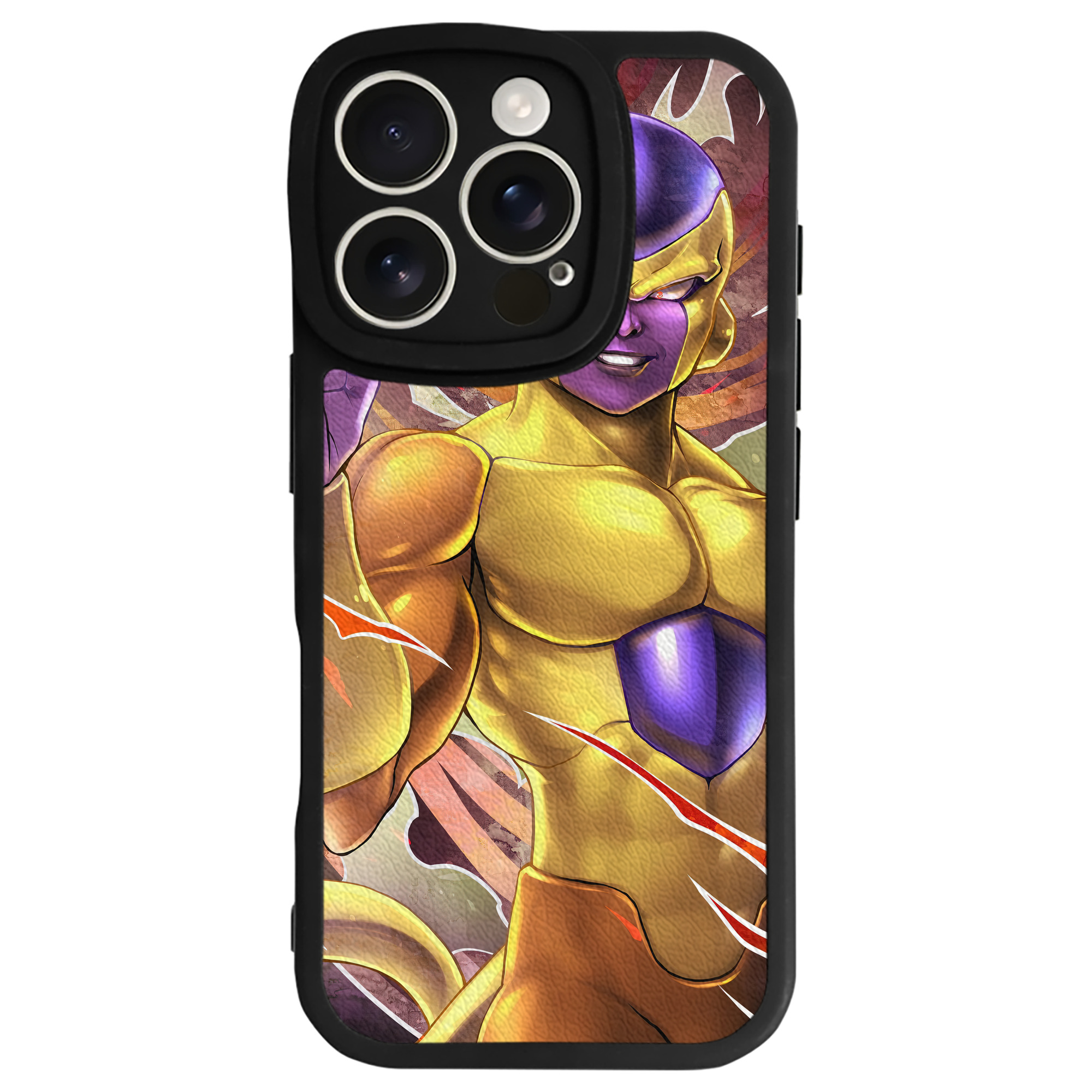 （画像用） ドラゴンボール DRAGON BALL 【iPhone 16シリーズ対応】シリコンスマホケース（レザー調） 材質：シリコン